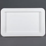 Winholt WHPL-8LID-WH 16" x 25" White Lid for WHPL-8WH Lug