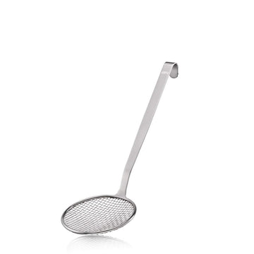 Blanching Spoon by GEFU – 12,3 x 12,3 x 35,4 cm, Stainless Steel, Silver, Model GE29107