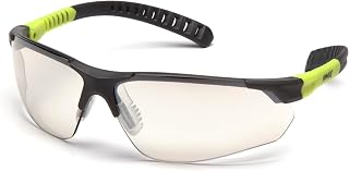 Pyramex Safety SGL10180D Sitecore SAFETY Glasses, Gray/Lime Temples