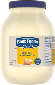 Best Foods 128 Fl Oz (Pack of 5) / Real / Off white Mayonnaise
