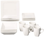 10 Strawberry Street Cream White / 16 PC / 1 Dinnerware Sets