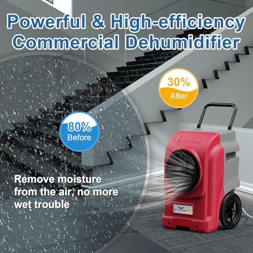 ALORAIR Blue and Grey / 17x 14x 23.1in / 110.0 pints Dehumidifiers