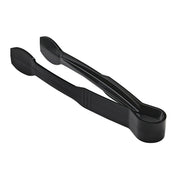 Flat Plastic Serving Tongs - 12"L by HUBERT – Medium, Polycarbonate (PC), Black, Model 411006