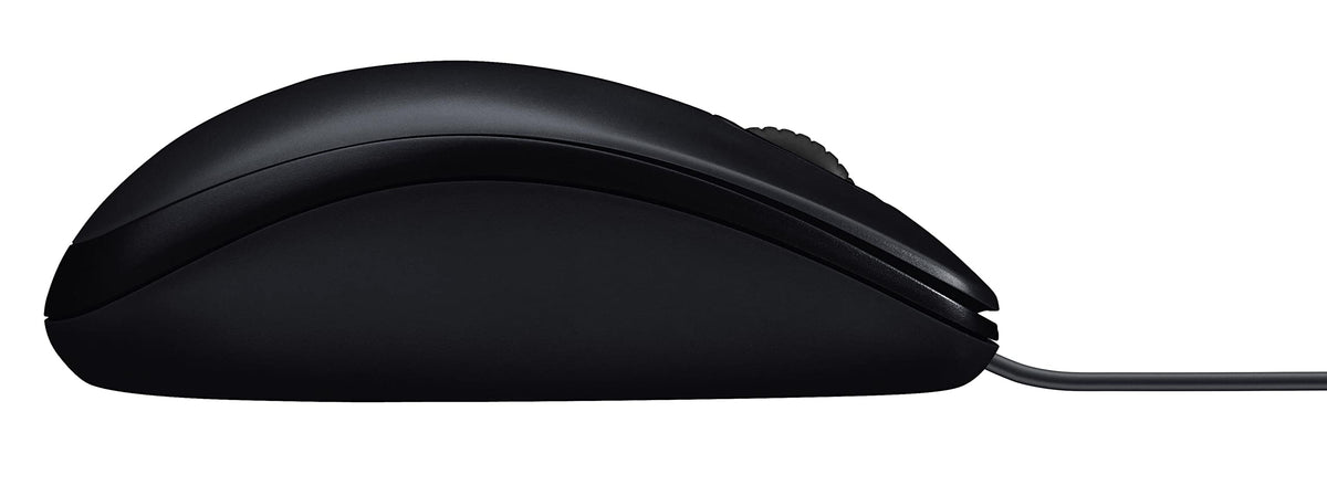 Wired Mouse M90 Black USB by Logitech – 1 Pc, Plastic, black, Model 910-001793