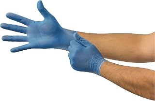 Ansell MICROFLEX V29 Exam Standard Gloves - S, Blue (Case of1000)