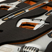GEARWRENCH 4-Piece Kit with Foam Tray / 6", 8", 10" & 12" / Silver, Orange, Black Hand Tools