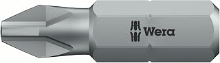 Wera Series 1 851/1 Z Set SB Sheet Metal Bit, Phillips 1 x PH1, PH2, PH3