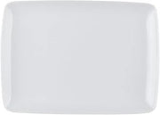 CAC China OXF-W13 Oxford Porcelain Coupe Rectangular Platter, 11-5/8" by 8-1/4" by 1-1/8", Super White (Box of 12)