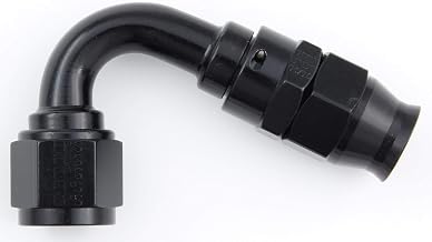 Fragola Performance Systems 681206-BL #6 Real Street 120 Deg. Hose End For Ptfe Hose Black