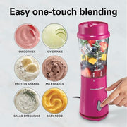 Hamilton Beach Raspberry / 14 oz. / 1 Jar Personal Size Blenders