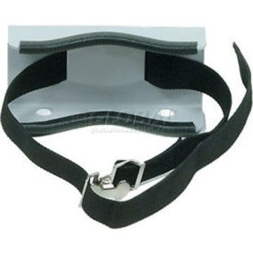 1 Cylinder Wall Mount Bracket by Global Industrial – 3-1/2" to 12-1/2", Alloy Steel, Gray, Model G-100