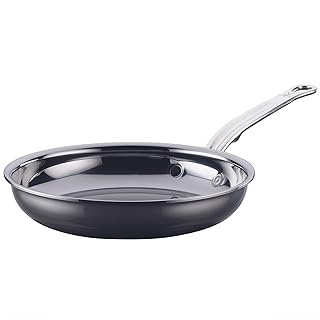Hestan NanoBond 8.5-Inch Stainless Steel Frying Pan, Titanium Bonded
