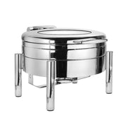 Jazz Rock Collection 4 Quart Induction Chafer by Eastern Tabletop – Stainless Steel, Model 3999GPL