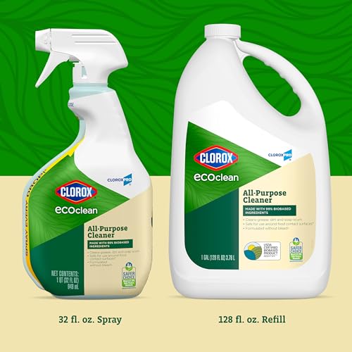 Clorox 32 Fl Oz (Pack of 2) / Multicolor / All Purpose Spray Bottle All-Purpose Cleaners