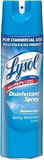 Professional Lysol Disinfectant Spray, Spring Waterfall, 228oz (12X19oz)