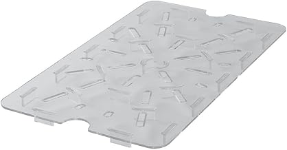 Cambro 12-3/4" x 20-7/8" Translucent Drain Shelf