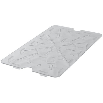 12-3/4" x 20-7/8" Translucent Drain Shelf by Cambro – Plastic, Translucent, Pack of 6, Model 10PPD190