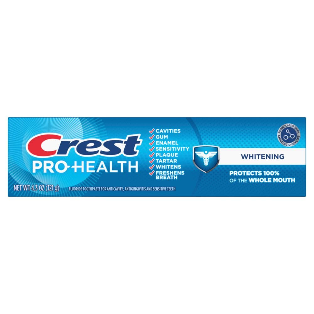 Pro-Health Whitening Gel Toothpaste (4.3oz) by Crest – 4.3 Ounce (Pack of 1), Model 80703640