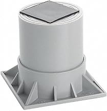 Diversitech Heat Pump Riser, Two Piece, 3 in, Gray, Large