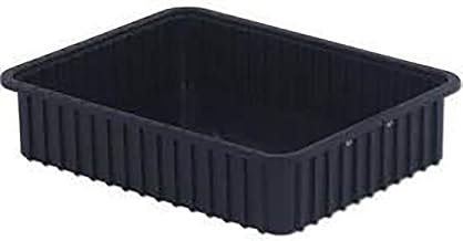 Lewisbins+ Conductive Divider Box - 23-3/8x17-3/8x5" - Lot of 4