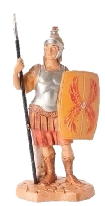 Marcus Soldier by Fontanini – Polymer, Silver, Model 75509
