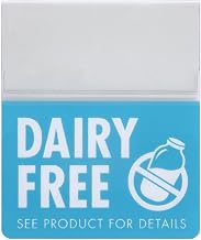 Shelf Talker Dairy Free - 2 1/2" L x 3" H, 25 per Pack
