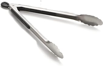 Tablecraft 9" Locking Tongs [Set of 12]