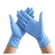 Hubert Nitrile Gloves Disposable Medium Powder Free by HUBERT Nitrile Gloves Disposable Medium Powder Free, 2 Boxes of 100 – Medium, Nitrile, Blue