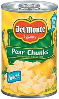 Del Monte Pear Chunks, 15.25-Ounce (Pack of 12)