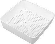 Plastic Floor Sink Basket, 8-1/2" Sq, 2" H