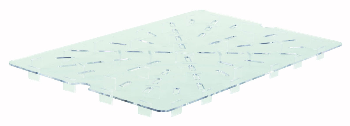 Winco 18" x 26" / Drain Shelf / Clear Rack Shelves