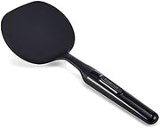 Farberware Pancake Turner Spatula, Nylon Head with Comfortable Handle, Heat Resistant to 450 Degrees, Safe for Nonstick Cookware, Black