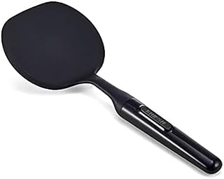 Farberware Pancake Turner Spatula, Nylon Head with Comfortable Handle, Heat Resistant to 450 Degrees, Safe for Nonstick Cookware, Black
