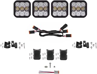 Diode Dynamics SS5 CrossLink 4-Pod LED Light Bar (one), Pro White Combo