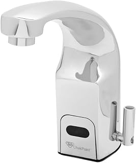 T&S Brass EC-3132-HG ChekPoint Above Deck Electronic Faucet, Single Hole Deck Mt, Cast Spout, Hydro-Generator