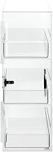 Cal-Mil 1204 Classic 3 Tier Bread Case, 7" Width x 12" Depth x 20" Height, Clear