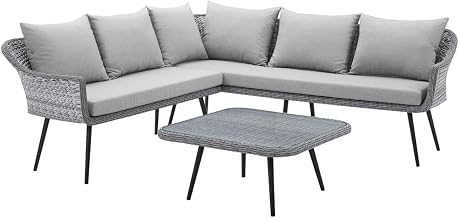 Endeavor Outdoor Patio Wicker Rattan Outdoor Patio Wicker Rattan Seating Set