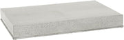 HUBERT Galvanized Metal Display Riser - 23 3/4" L x 14 3/4" W x 2 1/2" H