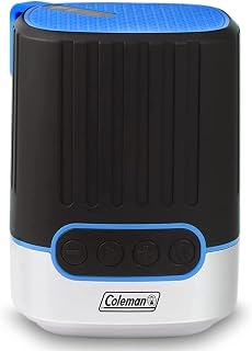 Coleman CBTL10 Portable Waterproof Bluetooth Speaker w/Campsite Lighting