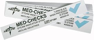 Medline Steam Indicator Strip, 4",4500,Case,MDS200100C
