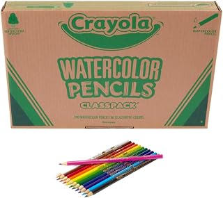 Crayola Classpack Watercolor Pencils 240ct, Bulk Classroom Supplies Set | Teacher Appreciation Gifts, Classroom Must Haves & Essentials