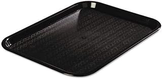 Carlisle Cafe Tray, Fast Food Restaurant Tray, 12 x 16, 1 Ct, Black (Pack of 12)
