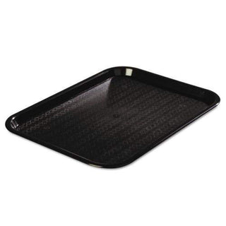 Carlisle Cafe Tray by Carlisle FoodService Products – 0.7" x 0.5" x 0.3", Polypropylene, Black, Model CT121603