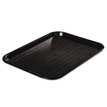 Carlisle Cafe Tray by Carlisle FoodService Products – 0.7" x 0.5" x 0.3", Polypropylene, Black, Model CT121603