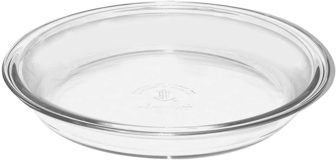 9 inch Pie Plate Pack of by Anchor Hocking – Medium, 9.0 inches, Glass, Clear with Glossy Finish, Pack of 4