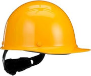 MSA Skullgard Protective Cap with Fas-Trac III Suspension, Standard, Yellow