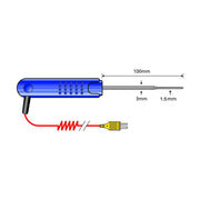 Instruments | | Penetration Probe with 3.5" Stem by Comark – Lead, Model PK19M