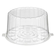 Inline Plastics Essentials Cake Container & Lid Combo by Glownary – 123.0 ounces, Plastic, clear, Pack of 100, Model 1007CL