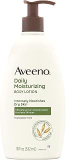 Aveeno Daily Moisturizing Lotion 18 oz (Pack of 4)
