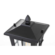 One Light Outdoor Post Mount Black by Bodine – Black
